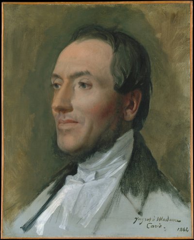 Edmond Cavé (1794–1852) by Jean Auguste Dominique Ingres